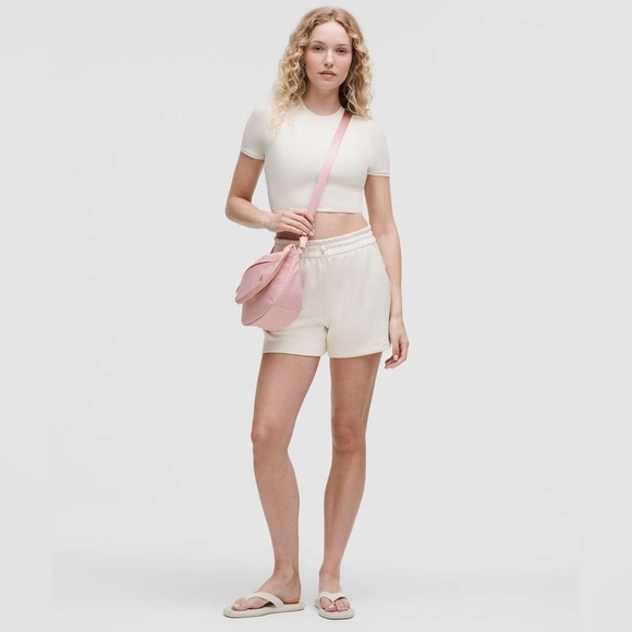 lululemon athletica Handbags - Lululemon pink and gold all night festival bag